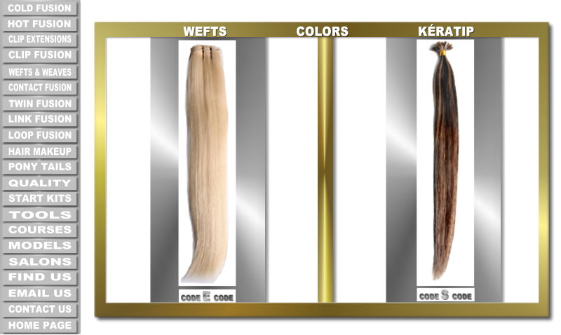 Hot Fusion Keratin Hair Extensions